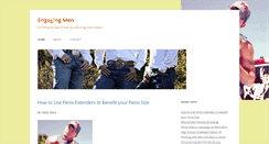 Desktop Screenshot of engagingmen.net