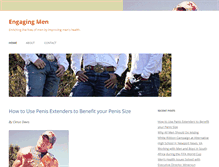 Tablet Screenshot of engagingmen.net